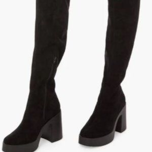 Ayesha Curry Collection, Yasmin Over-The-Knee Boot, Black, Size 7.5 (NEVER WORN)